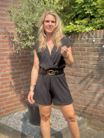 Xena Playsuit Zwart