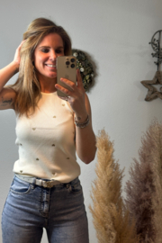 DANI HARTJES TANK-TOP OFF WHITE