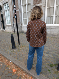 Blouse Nirka Brown