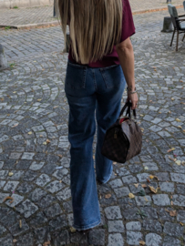 WIDE LEG JEANS full length Blauw