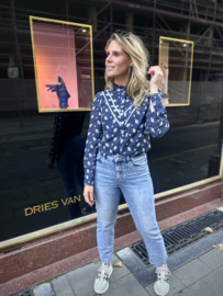 Lara Blouse met gebloemd borduurwerk