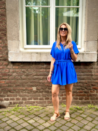 Merel Playsuit Bleu Royaal