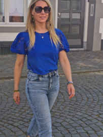 Top Lisa blauw