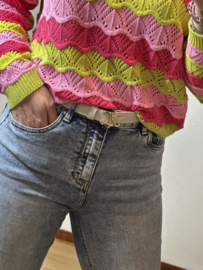 Knitted Sweater Roze