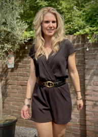 Xena Playsuit Zwart