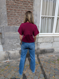 Top Nina Burgundy