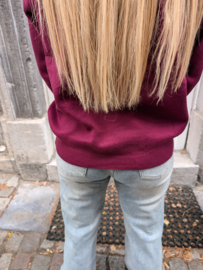 New York Sweater Burgundy