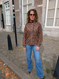 Blouse Nirka Brown