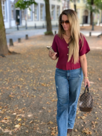 Top Nina Burgundy