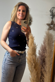 DANI HARTJES TANK-TOP NAVY