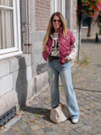 Gewatteerde Bodywarmer Burgundy