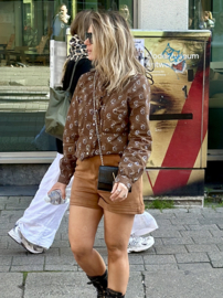Blouse Nirka Brown