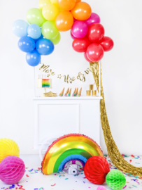 Folieballon regenboog