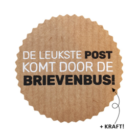 Sluitstickers "de leukste post komt door de brievenbus"