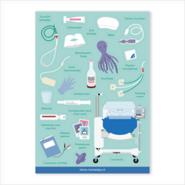 Neonatologie stickers (vel 1)
