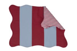 Joyeux Noël scallop placemat