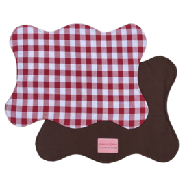 Mon Chou placemat rouge