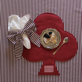 Queen of Hearts placemat set