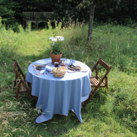 Biscuit L'amour table linen bleu