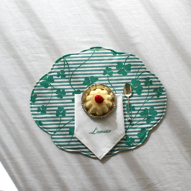 Trèfle Blue Placemat