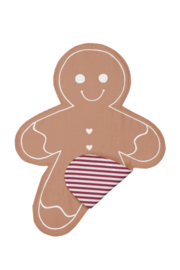 Gingerbread cookie placemat