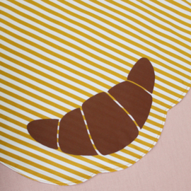 Amour Croissant placemat