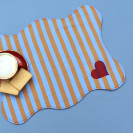 Mon Chou placemat bleu