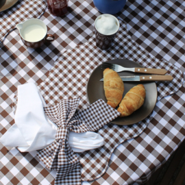Mon Chou napkin ring brun