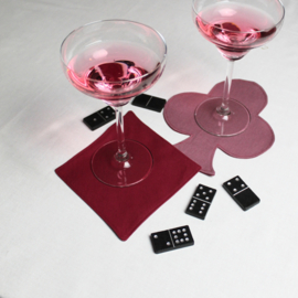 Lucky You cocktail napkins set of four