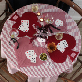 Queen of Hearts placemat set