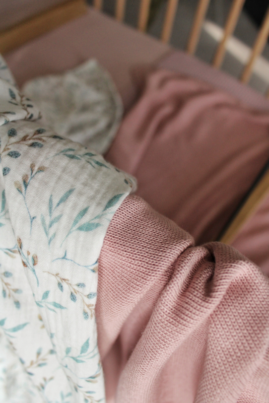 Maand Veronderstelling sector Knitted deken Cozy oud roze | Knitted dekens | Ukke Puckie