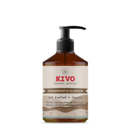 Kivo Vloeibaar Schapenvet met Knoflook & Zeewier | 500 mL