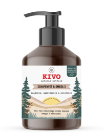 Kivo Vloeibaar Schapenvet & Omega 3 | 500 mL