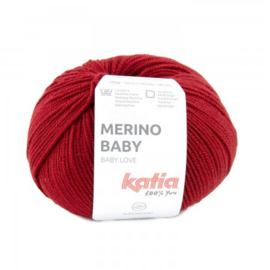 Katia Merino baby -  50 wijnrood