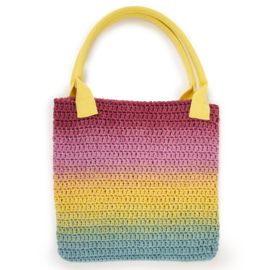 Katia Wow Tote bag - tashengsel/handvat  -geel
