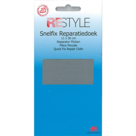 Snelfix Reparatie doek 11 x 36 cm 033 grijs