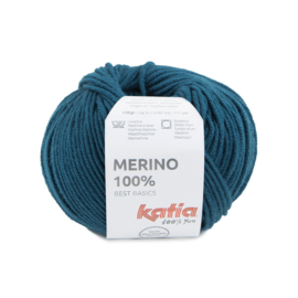 Katia - Merino 100% - 34 groenblauw/petrol