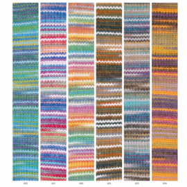 Katia Paradise Merino - 503 (Lila-Parelachtig paars-Blauw-Beige)
