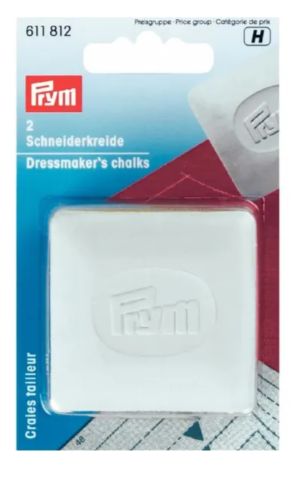 Prym - kleermakers krijt wit 2x