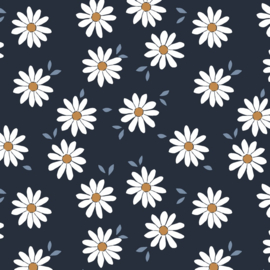 French  Terry - Margriet navy