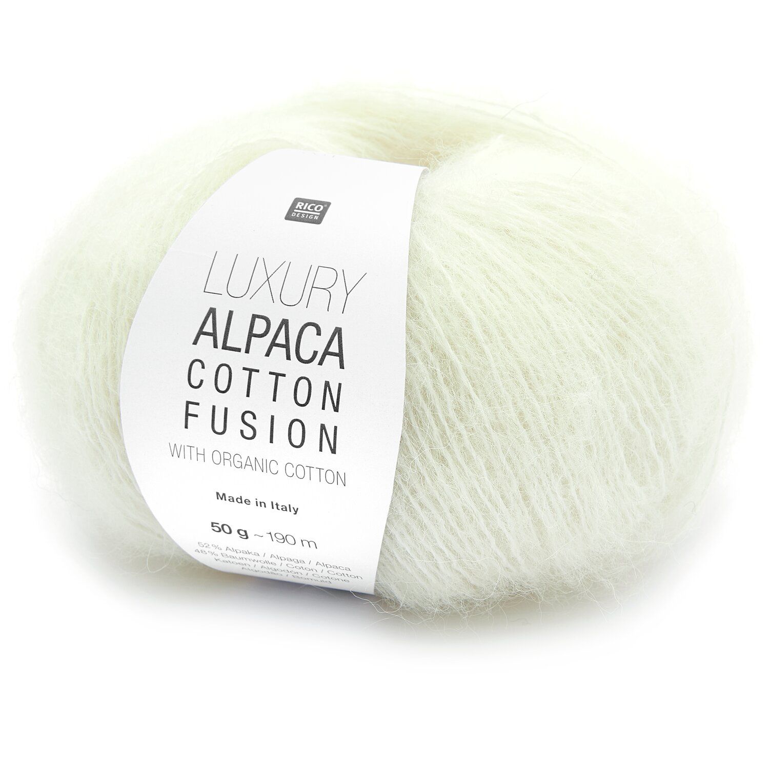 Luxe Alpaca Cotton Fusion- creme