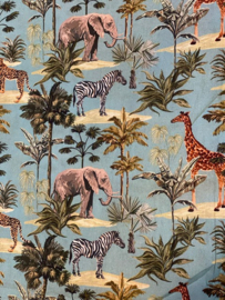 katoen  toff safari faded denim
