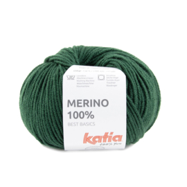 Katia - Merino 100% - 48 flessengroen