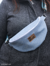 Nepleer - jeanslook licht