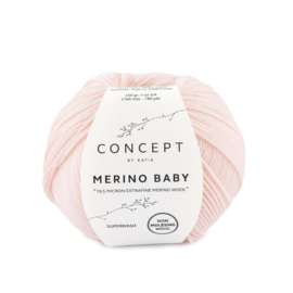 Katia Merino baby -  7 zeer licht roze