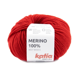 Katia - Merino 100% - 4 rood