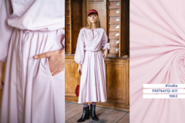 Fibre Mood - Trench stof - Waterafstotend - Licht Roze