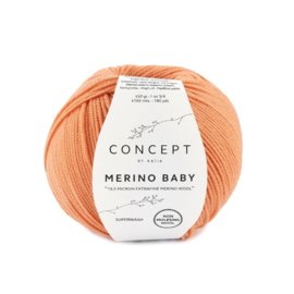 Katia Merino baby -  152 bloedsinaasappel oranje