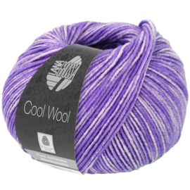 Cool Wool print - neon lila  - 524