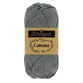 Scheepjes Catona  242 metal grey